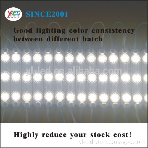 wholesale 160 Degree injection 3 points SMD 2835 high power led module , 0.72W high power led module for neon letter